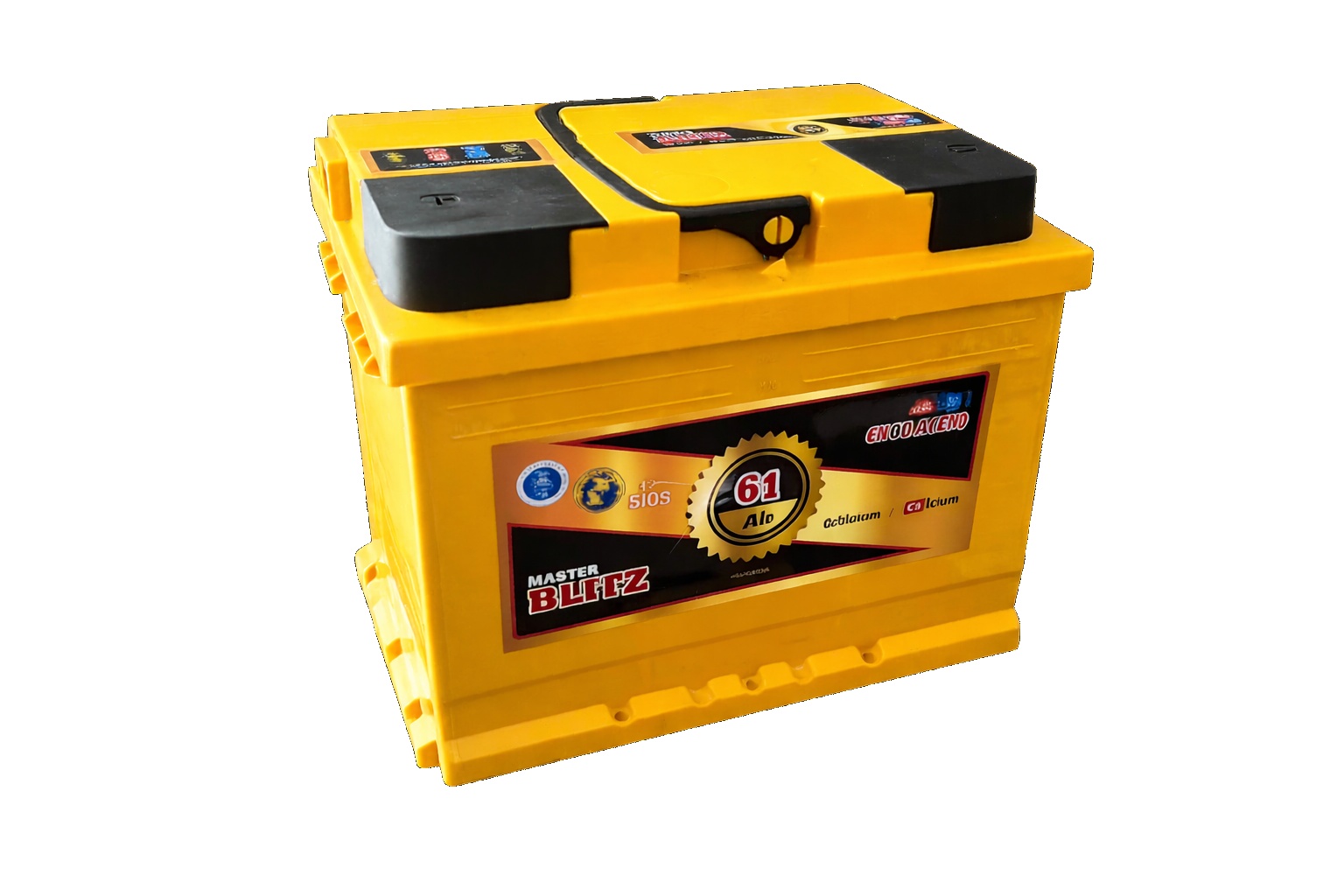 Акумулятор 12В 61Ah Blitz Master Yellow